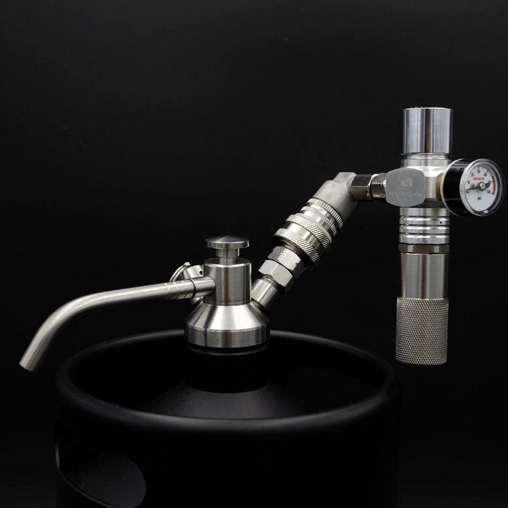 iKegger 2.0 Mini Keg System | Push Button Tap | Dual Gas Reg | Any Drink!