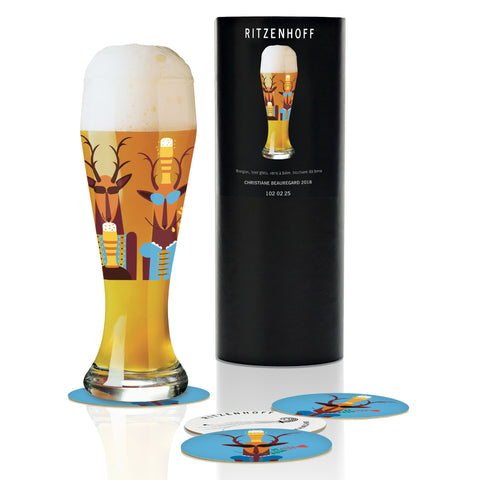 Ritzenhoff Wheat Beer beer glass by C. Beauregard 2018 - 645ml