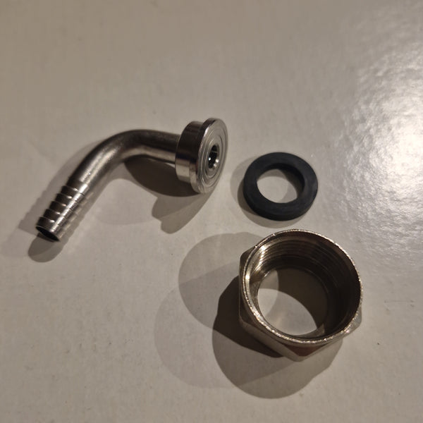 Shank Coupler Nut & Barbed Hose Tail fitting