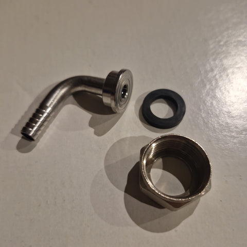 Shank Coupler Nut & Barbed Hose Tail fitting