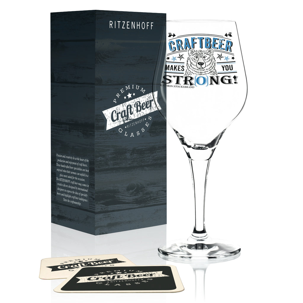 Ritzenhoff Stemmed Craft Beer beer glass by K. Stockebrand 2018 - 566ml