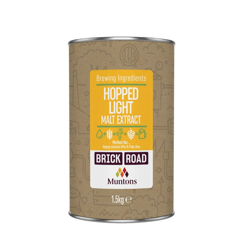 Brick Road Hopped Light Malt 1.5Kg