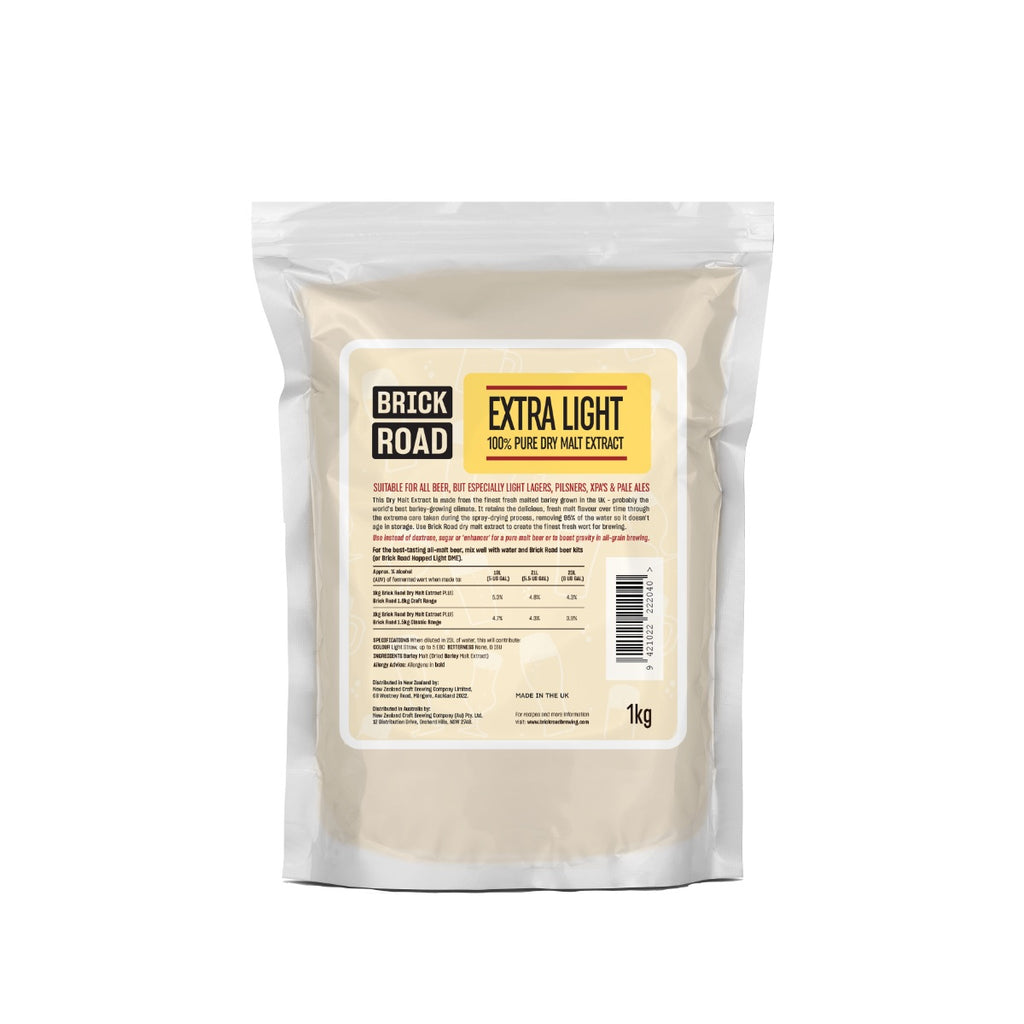 Brick Road Extra Light Dry Malt Extract 1kg