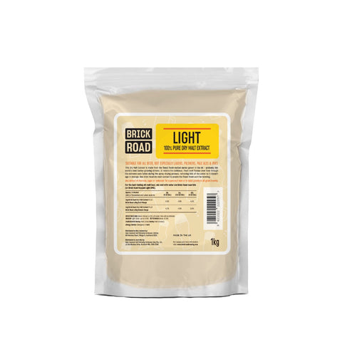 Brick Road Light Dry Malt Extract 1kg
