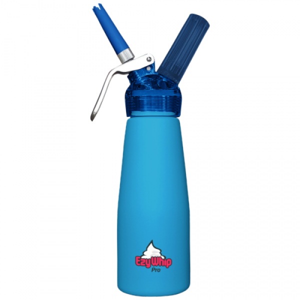 Ezywhip Pro Cream Whipper 0.5L - Black - Blue - White