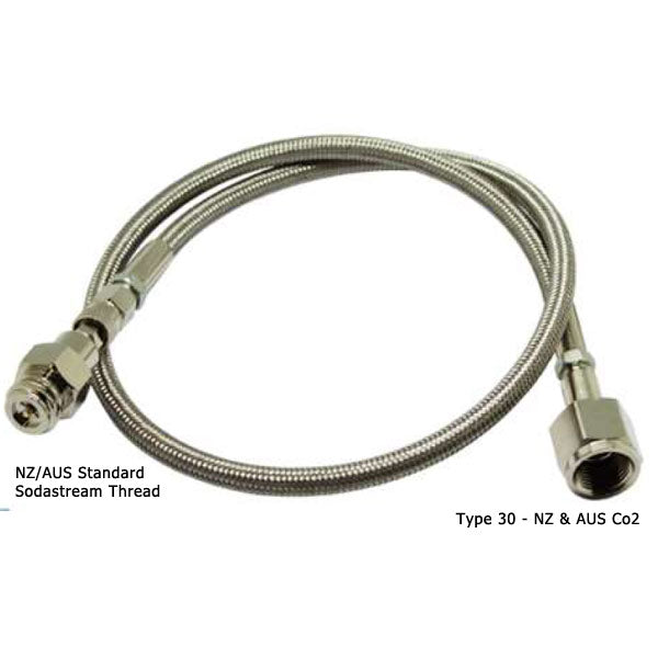 Sodastream Adapter Hose 1.5m - Screw in type - Direct to cylinder - FreedomOne