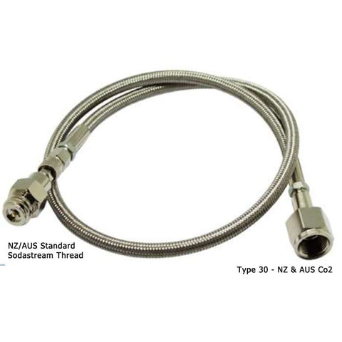 Sodastream Adapter Hose 1.5m - Screw in type - Direct to cylinder - FreedomOne