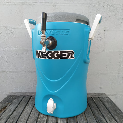 Single tap mini keg cooler - Green - 4L or 5L or supply own keg.