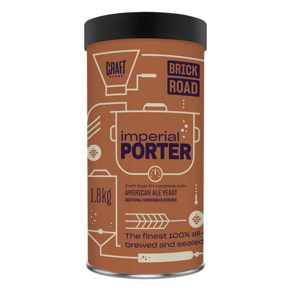 Brick Road Imperial Porter with Chinook dry hops 1.8kg