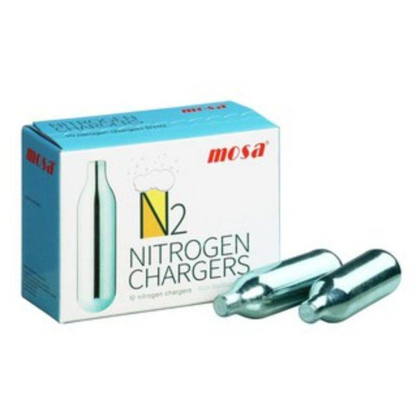 Pure Nitrogen N2 chargers - for Nitro Coffee / Espresso Martini