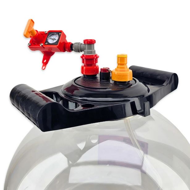 FermZilla GEN 3 Tri-Conical Easy-Grip Pressure Fermenter - 27L Uni Tank