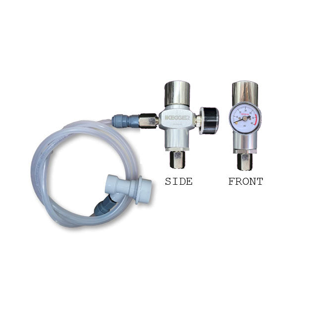 Nitrogen Disposable Cylinder / Mini Nitrogen Regulator - Cold Brew Coffee / Stout