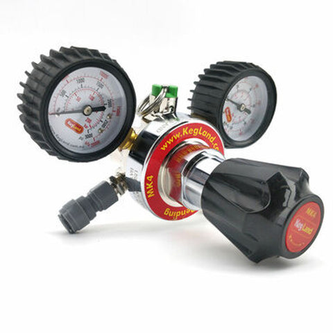 Nitrogen Regulator - Dual Gauge - Nitro Beer - Cold Brew Coffee - MK4 - Type 50 - N2