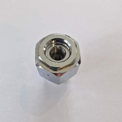 Co2 Canister to Regulator adapter - 3/8-24UNF Female to Type30 / w21.8 Male