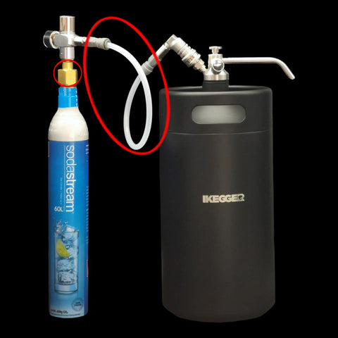 iKegger 2.0 | Remote Gas Line & Sodastream Adapter