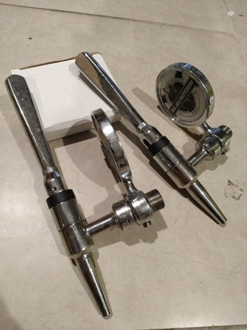 2nd Hand Stout tap - Mint Cond + Chrome Handle & Decal + Shank - Premium like Celli
