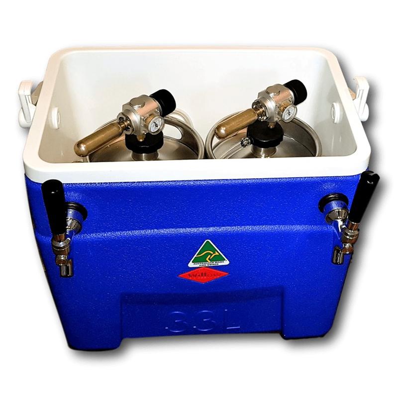 Complete Jockey Box Package - Use kegs on their own or inside the cooler.