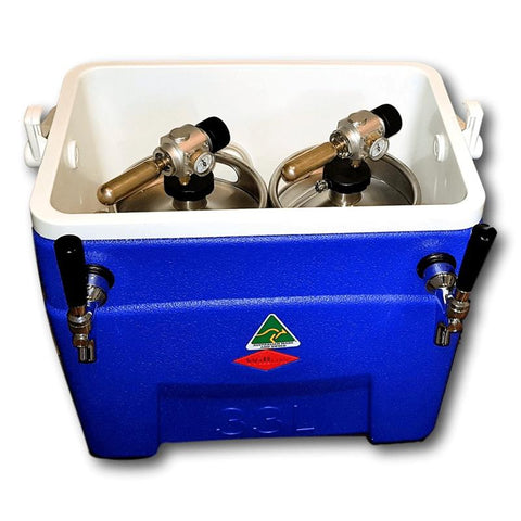 Complete Jockey Box Package - Use kegs on their own or inside the cooler.