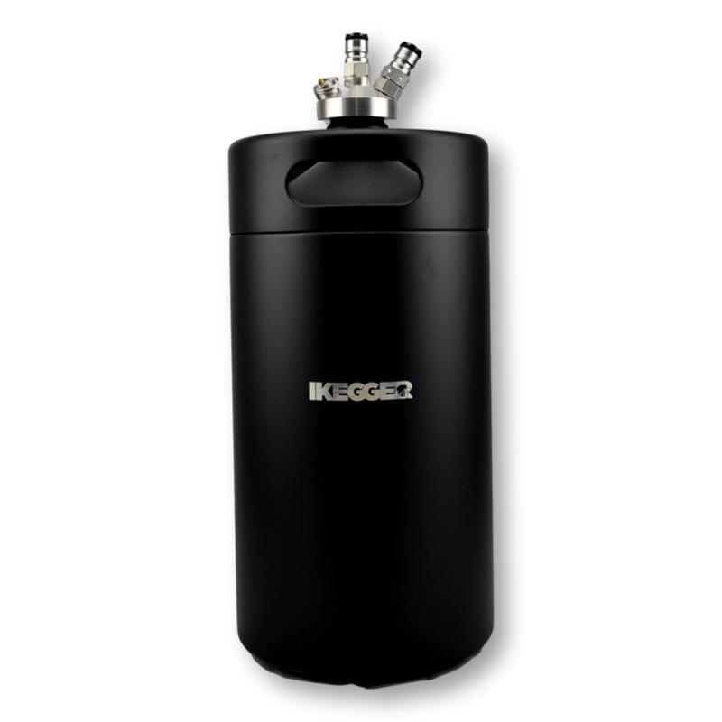 5L - Matte Black - Insulated Double Wall Mini Keg (optional tapping kits)
