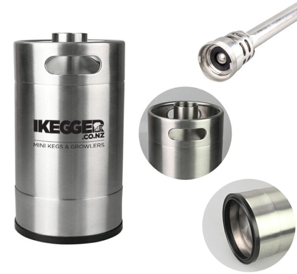 5L D-type Keg - Mini Keg 5L with D-coupler connection