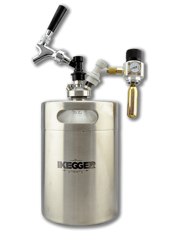 5L iKegger Mini Keg (optional tapping kits)