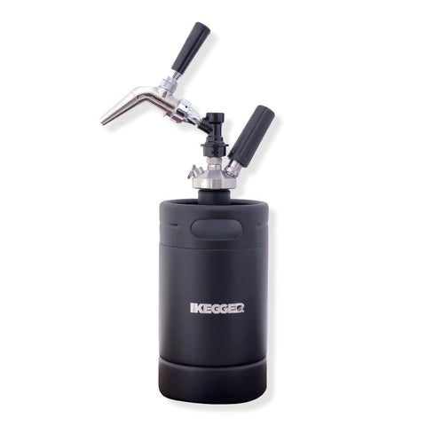 2L Insulated Mini Keg - BLACK - Choose Tap Kit
