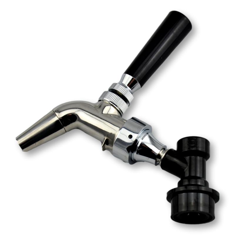 Clip on Beer Tap | Ball Lock Tap | Tap, Shank & Disconnect Bundle