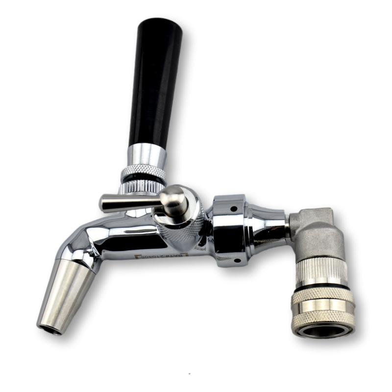 Clip on Beer Tap | Ball Lock Tap | Tap, Shank & Disconnect Bundle