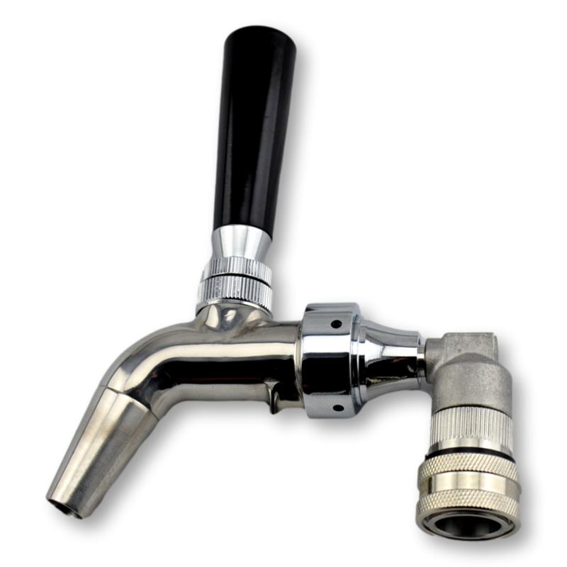 Clip on Beer Tap | Ball Lock Tap | Tap, Shank & Disconnect Bundle