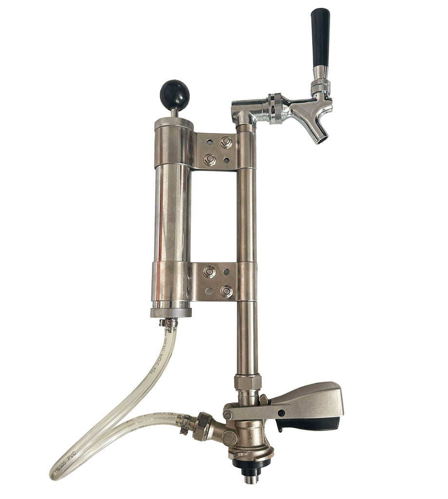 Deluxe Keg Pump Hand Pump & Tap for Keg Commercial Kegs Portable