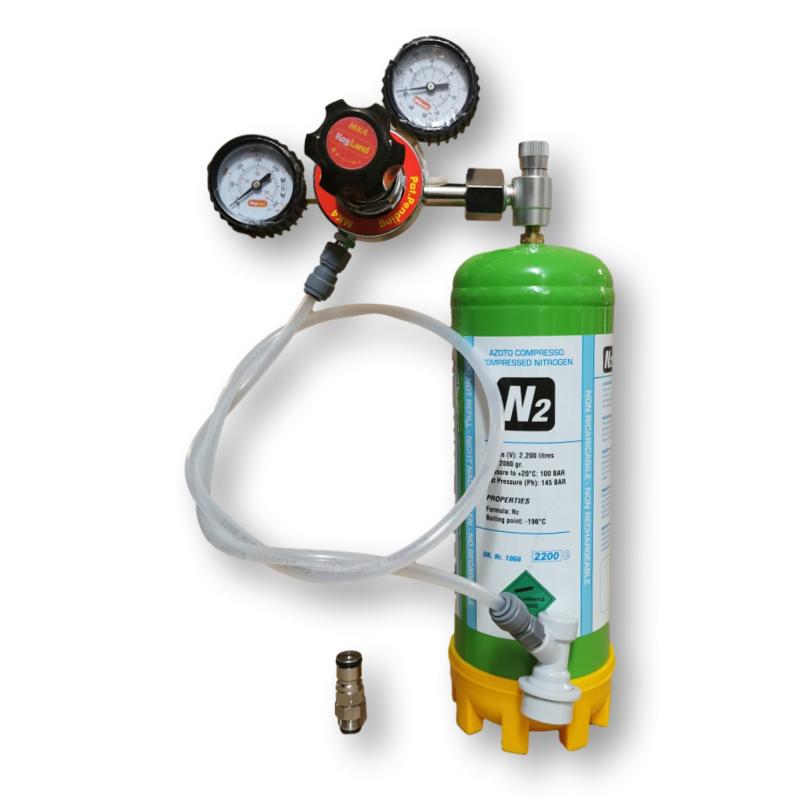 Nitrogen gas setup - Choose Cylinder and / or Mini Nitrogen Regulator - Cold Brew Coffee / Stout