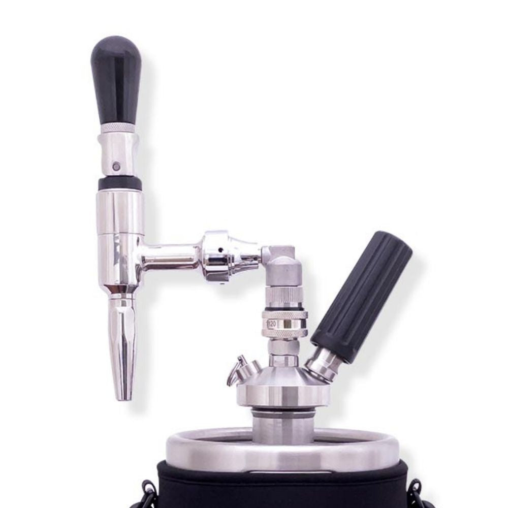 Nitro Coffee & Cocktail Mini Keg Spear Head & Tap | Cold Brew Coffee | Espresso Martini