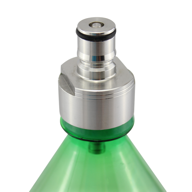 PET Carbonation Cap / Pressure Transfer PET bottle filler / Line Cleaning adapter