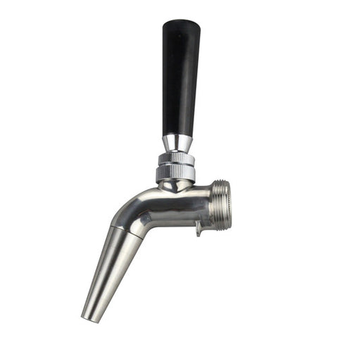 Stout Tap - Intertap / Nukatap Stainless tap with Stout Spout | Nitro Coffee Tap
