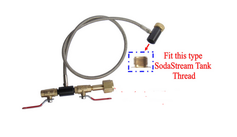 Sodastream Cylinder Filling Station - Deluxe. For threaded cylinders
