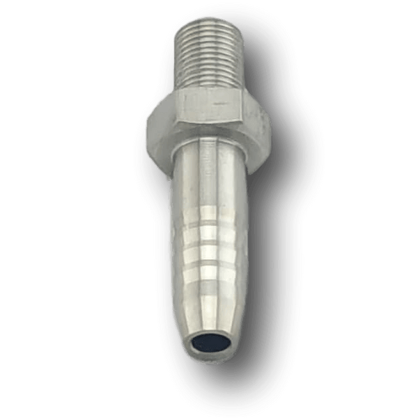 8mm to Barb / Hose Tail Adapter | M8 thread