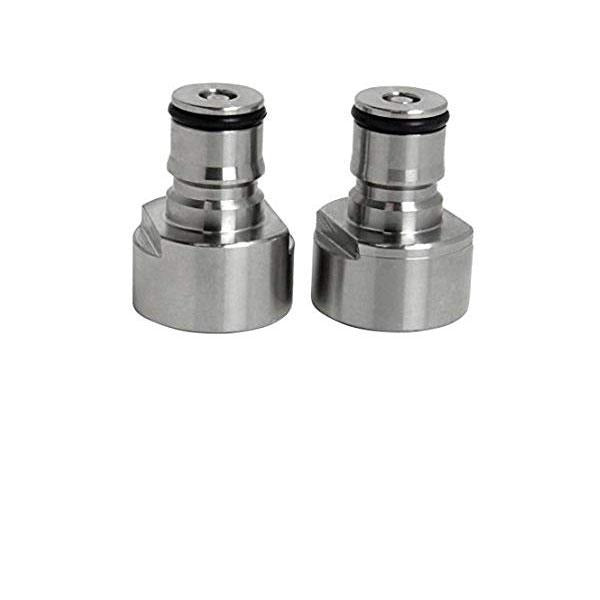 Keg Coupler to Ball Lock Post adapter - 5/8 thread - Gas OR Liquid