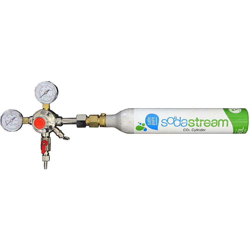 Sodastream Adapter for Pro Mini Regulator (Also Fits Paintball Cylinder)