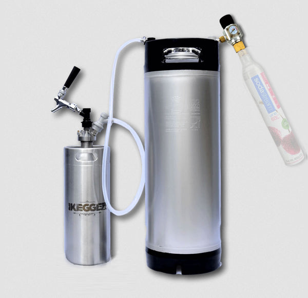 Complete 23L Standard Homebrew Kegging Package. 19L & 4L iKegger kit + accesories