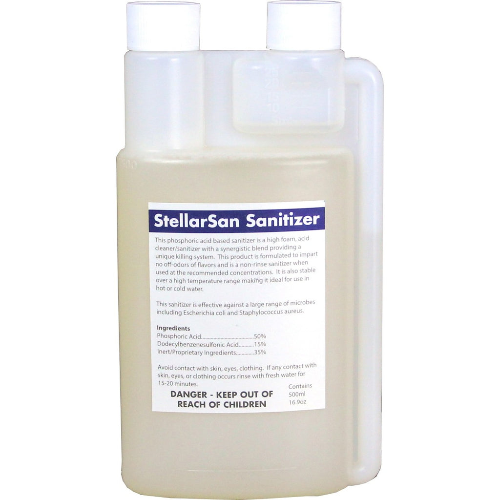 StellaSan No Rinse Sanitiser - Phosphoric Keg & Equipment Cleaner (same as Star San)